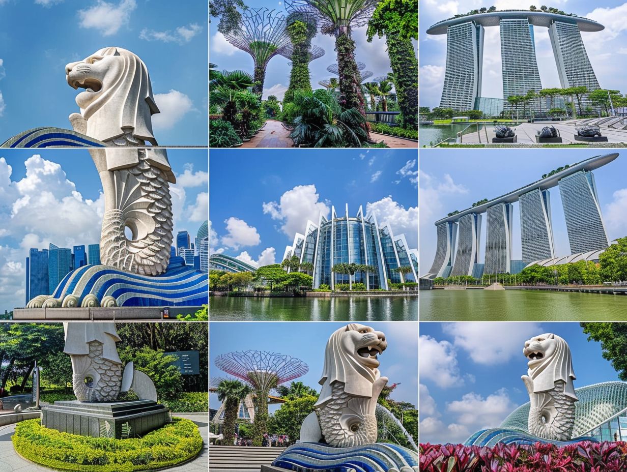 How Do These Landmarks Reflect Singapore's Culture and History?